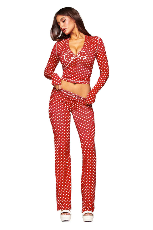 I.AM.GIA Blare Set — Red Polka Dot