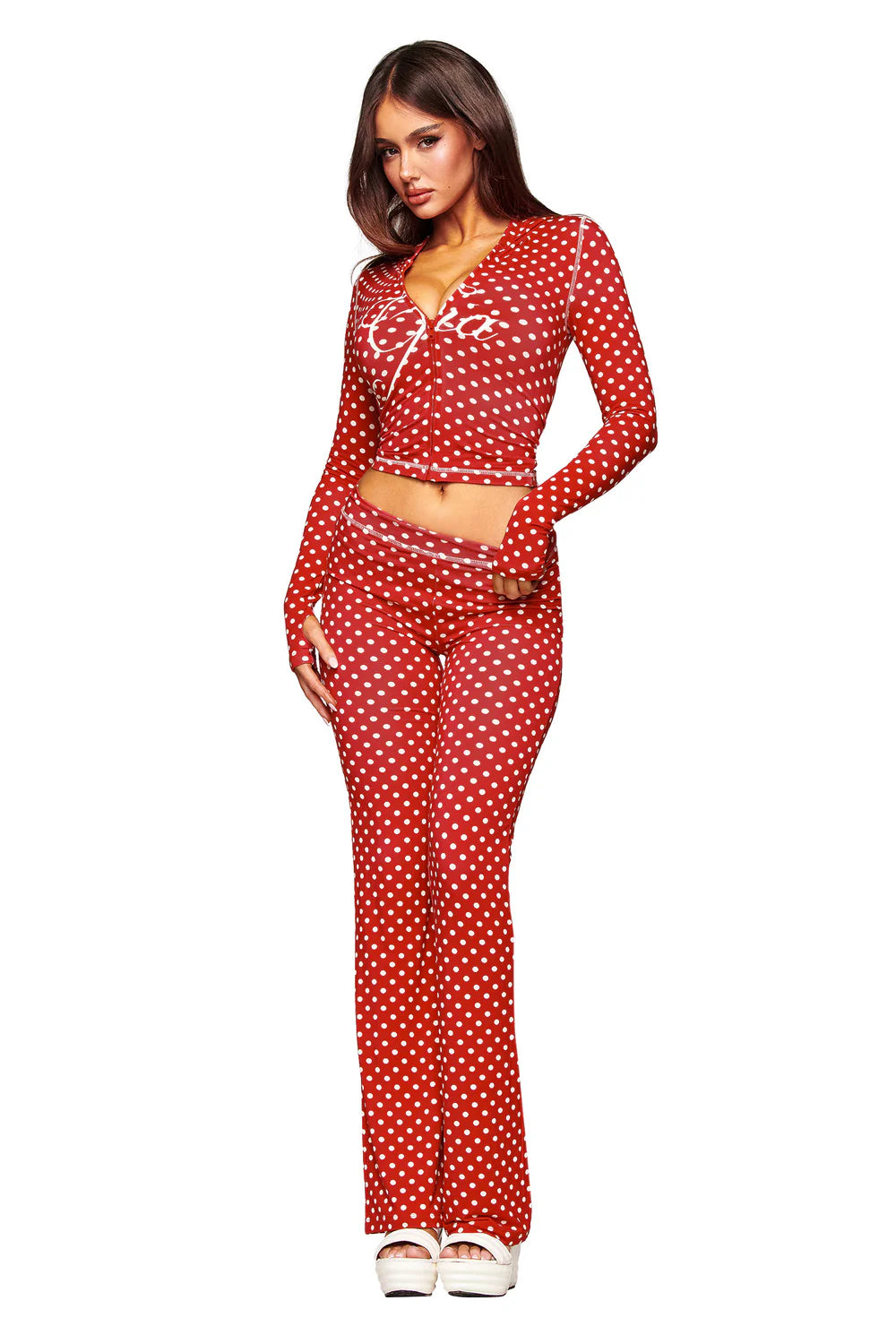 I.AM.GIA Blare Set — Red Polka Dot