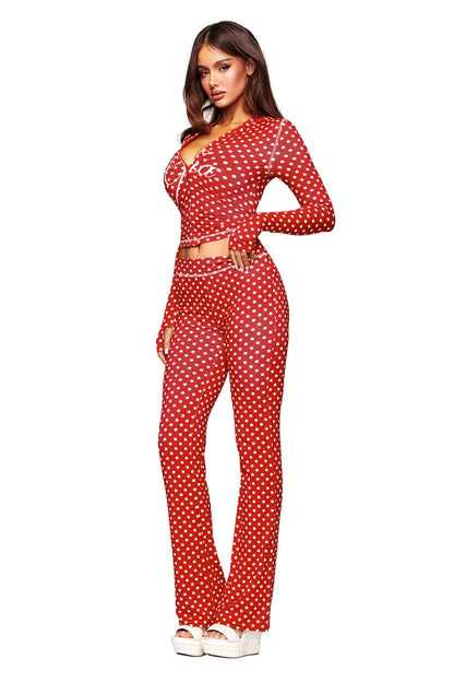 I.AM.GIA Blare Set — Red Polka Dot