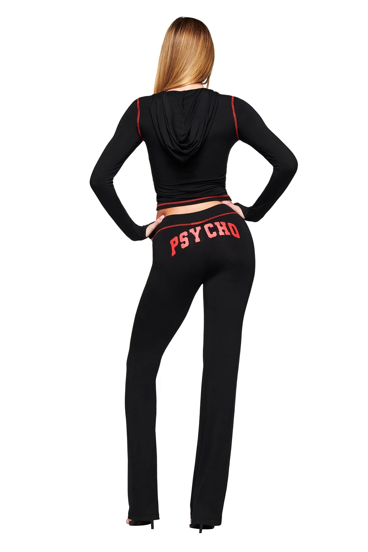 PSYCHO x I.AM.GIA: BLARE TRACKPANT - NEW BLACK
