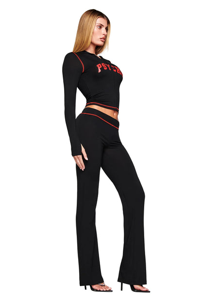 PSYCHO x I.AM.GIA: BLARE TRACKPANT - NEW BLACK